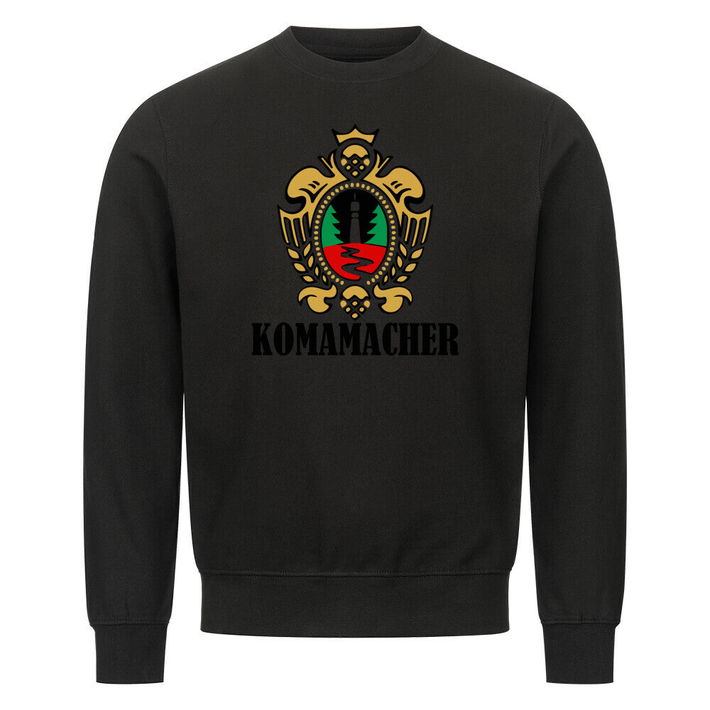 Komamacher Classic Sweatshirt mit frechem Party-Statement – bequemer Pullover für Party- und Festivalfans
