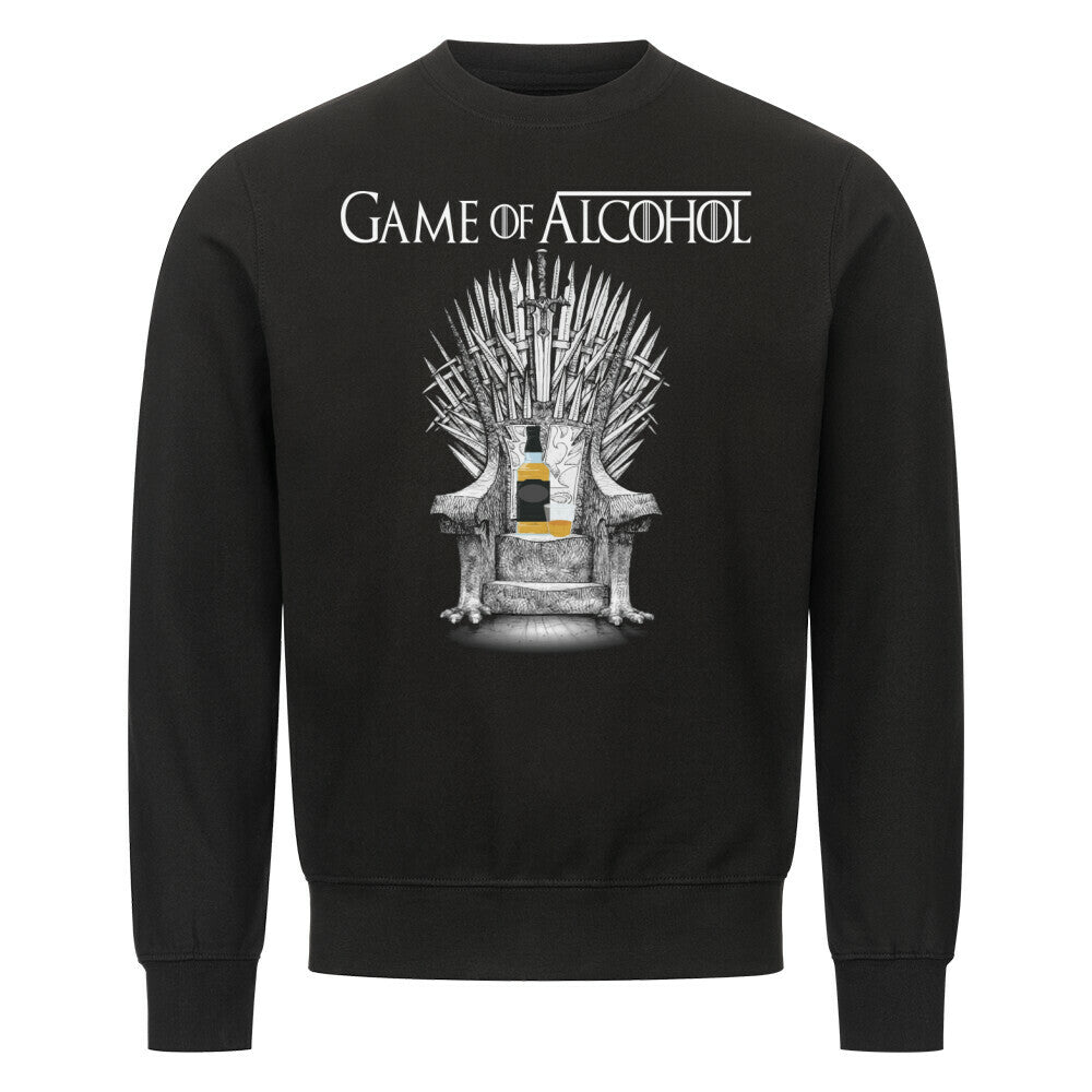 Game of Alcohol Classic Sweatshirt mit lustigem Party-Statement – bequemer Pullover für Alkohol- und Party-Fans
