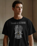 Game of Alcohol Premium T-Shirt mit lustigem Party-Statement – perfektes Shirt für Alkohol- und Party-Fans