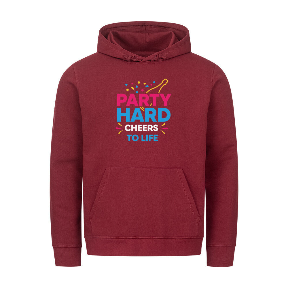 Party Hard Premium Bio-Hoodie