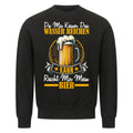Reicht mir mein Bier Sweatshirt mit lustigem Spruch – gemütlicher Bierpullover für Party und Alltag